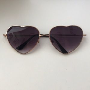 Heart shaped sunglasses